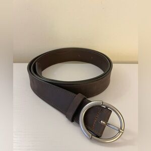 Allen Edmonds Leather Belt - Size 42